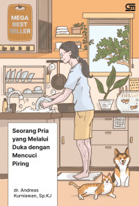 Image of Seorang Pria yang Melalui Duka dengan Mencuci Piring